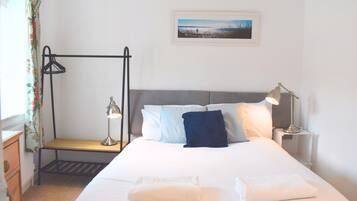 1 bedroom, iron/ironing board, travel crib, free WiFi