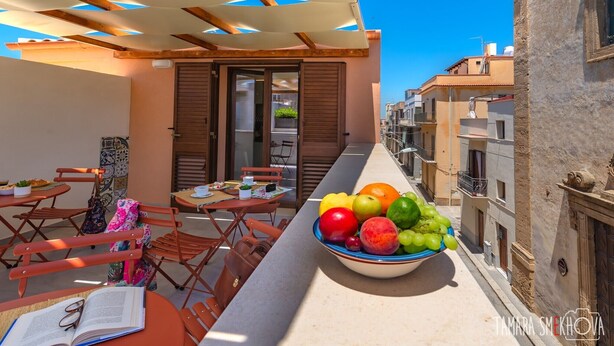 Terrace/patio - Macramé Suites & Rooms (Sciacca)