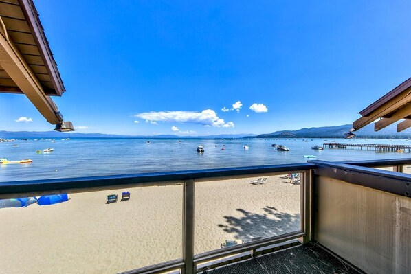Property grounds - 920B Lake Tahoe Beach Front Condo-Views-Views and more Views and Beach (South Lake Tahoe)
