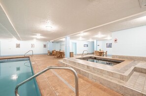 Indoor pool, a heated pool
