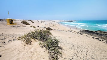 Una spiaggia nelle vicinanze