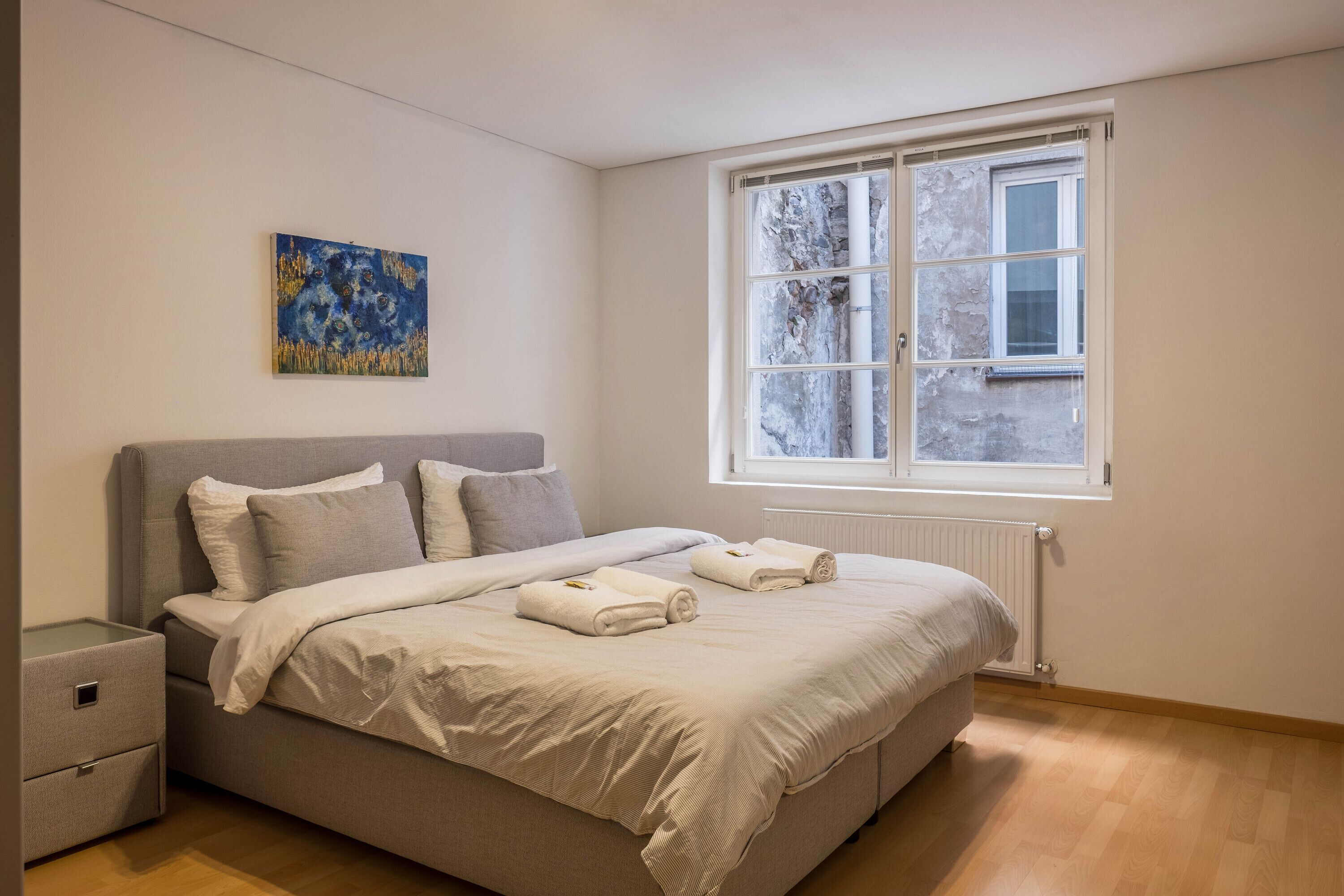 1 Schlafzimmer, kostenloses WLAN, Bettwäsche