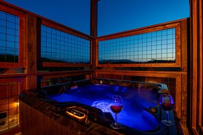 Baignoire à remous extérieure