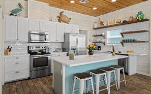 Fridge, microwave, oven, stovetop - Great for Families, 4br! - Lemon Chill (Port Aransas)