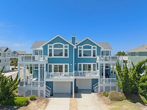 Exterior - White Dolphin: Hot Tub | Rec Room | Pool Access (Corolla)