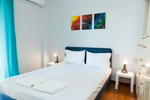 2 bedrooms, iron/ironing board, free WiFi, bed sheets - Brand new apt in central Athens (Athens)