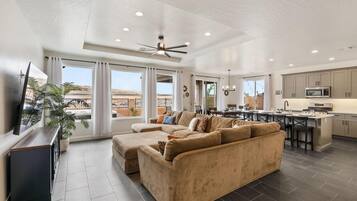 House, Multiple Beds | Living room