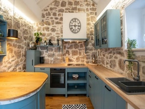 Casa (Two Bedroom Holiday Home with Swimmin) | Cocina privada | Refrigerador