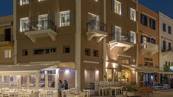 Voorkant van accommodatie