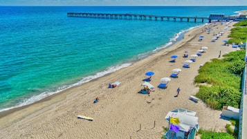 Beach nearby, beach towels