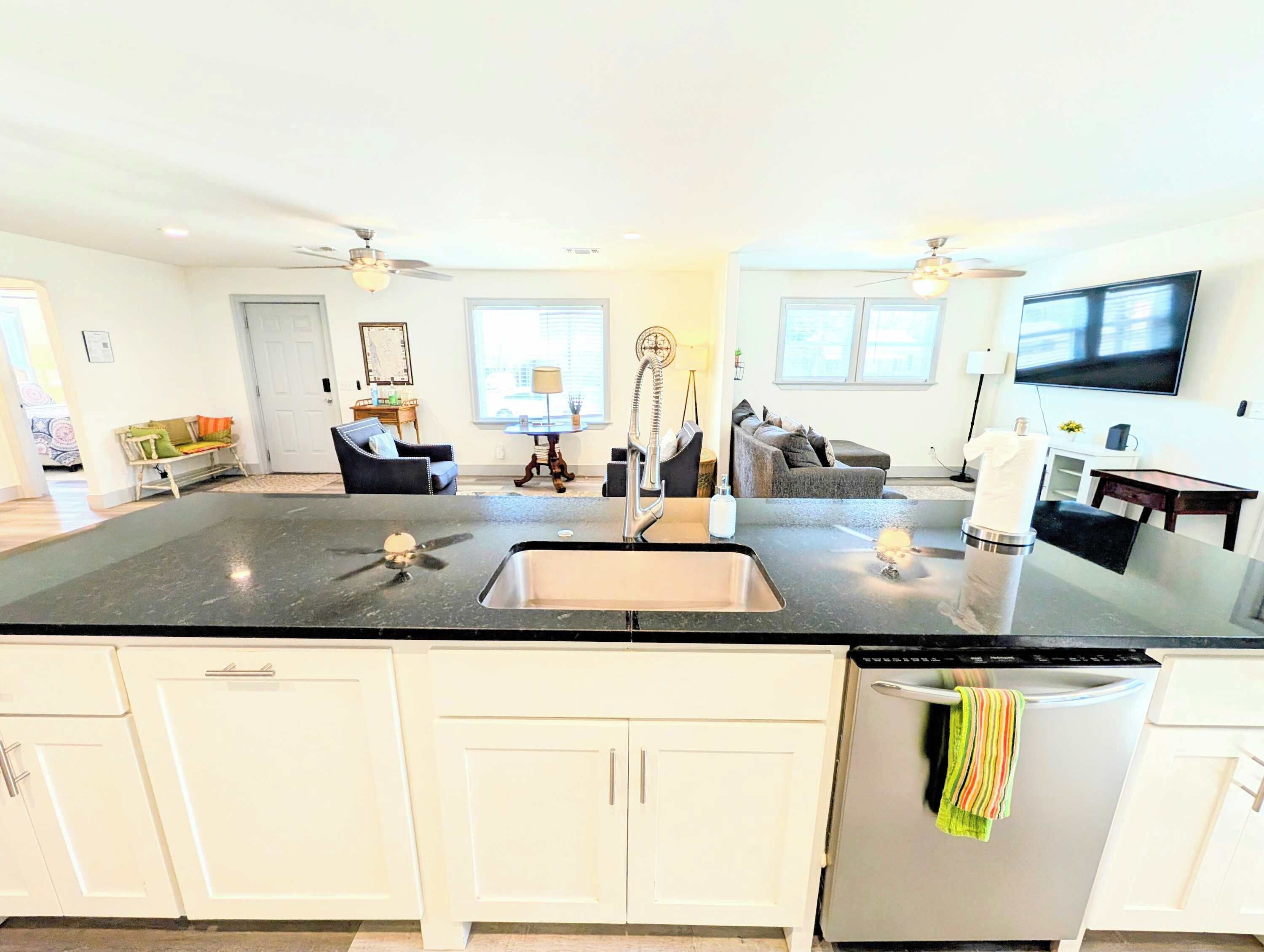 Televisie en een kantoor