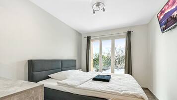 2 chambres, fer et planche Ă repasser, Wi-Fi gratuit, draps fournis