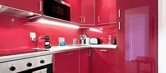 Pied-à-terre in Crans-Montana, pool and view - Swi