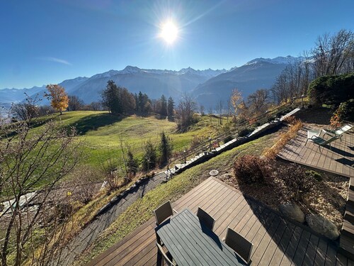 Mirador Alpine Horizon -Crans Montana- Swiss Alps