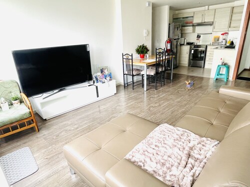 New, comfortable and very well equipped apartment.