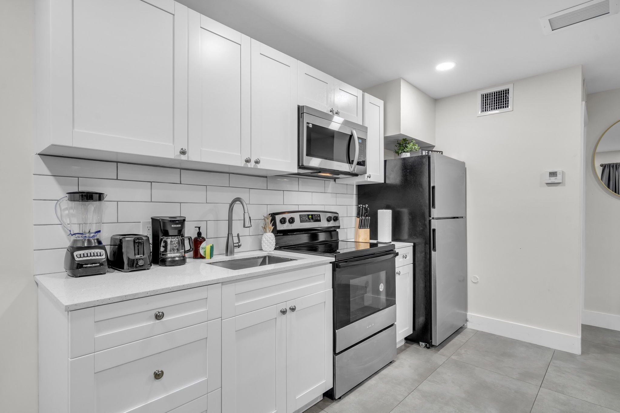 Apartemen Premium | Dapur pribadi | Mesin pembuat kopi/teh dan ketel listrik