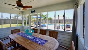 Unclassified image, 5 of 55, button - Heated Pool Southern Mermaid Cottage Pet Friendly (Port St. Joe)