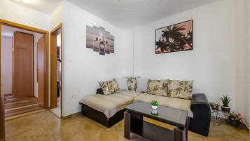 Apartment (Two Bedroom Apartment with Balcony) | Living room | TV