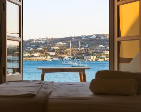 Junior Studio Suite | View from room. Alidian Bay Suites Leros