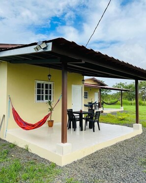 Façade de l’hébergement