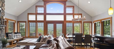 Smart TV, fireplace, video games, offices