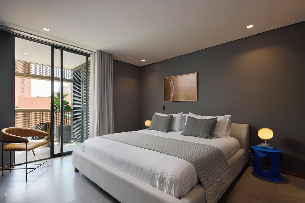 Apartament, 1 dormitori | 2 dormitoris, llençols de cotó egipci i roba de llit d'alta qualitat
