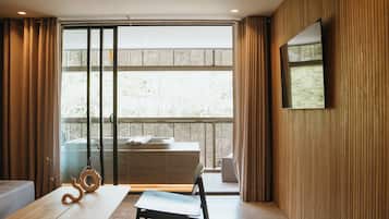 Apartment, 1 Bedroom | Living area | Flat-screen TV