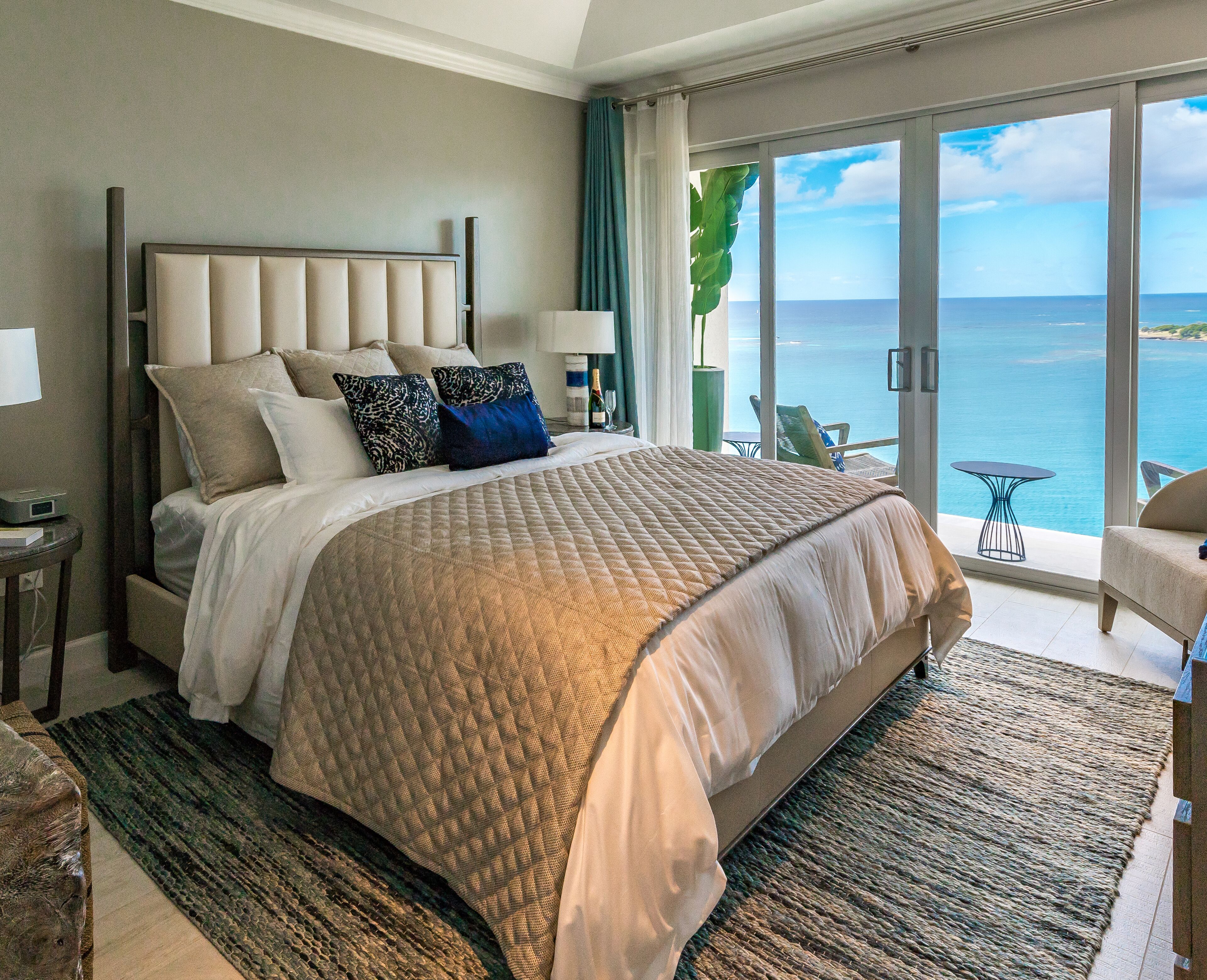 Deluxe Villa, Private Pool, Ocean View | Premium bedding, pillow-top beds, in-room safe, individually decorated