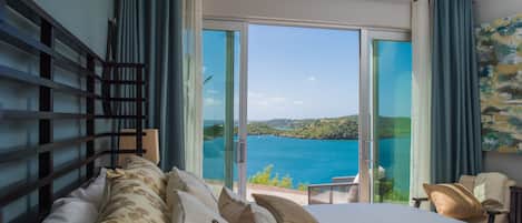 Deluxe Villa, Private Pool, Ocean View | Balcony view
