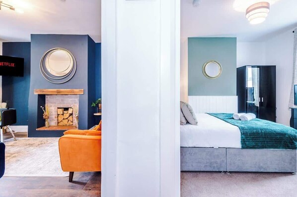 3 dormitorios, tabla de planchar con plancha, cuna de viaje y wifi