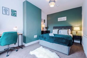 3 bedrooms, iron/ironing board, travel cot, WiFi
