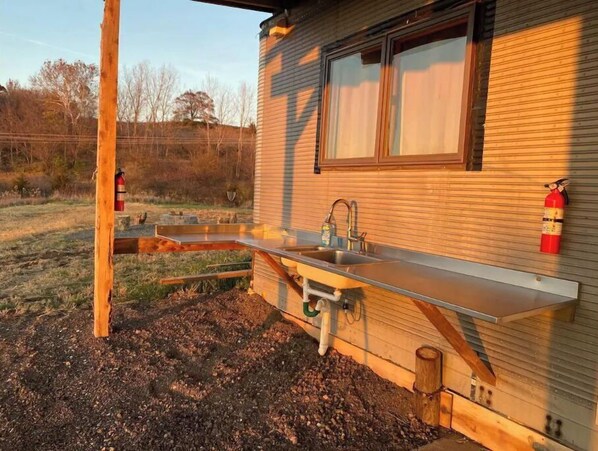 Enceinte de l’hébergement