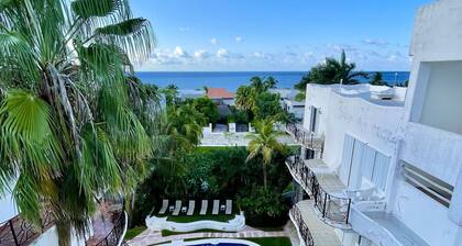 Perfect Cozumel escape, pool, private beach on quiet north shore