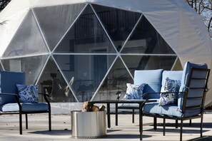 Terrace/patio - Black River Falls Glamping Dome 1 (Black River Falls)