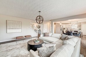 TV, video games, books, offices