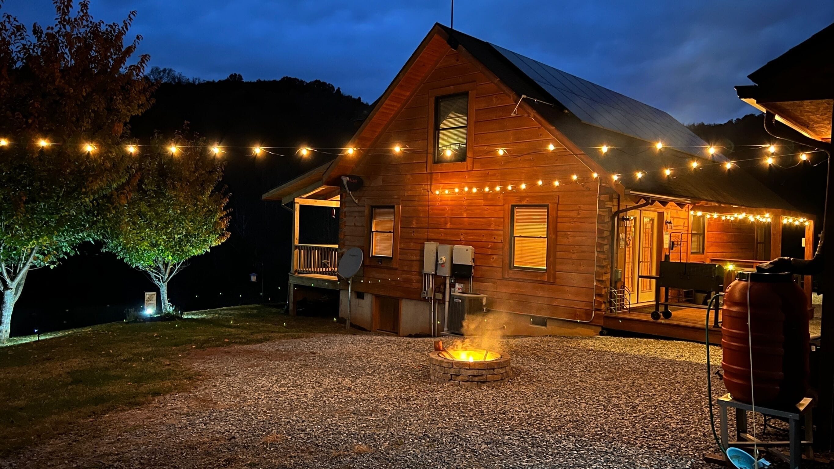 Overnattingsstedets uteområder