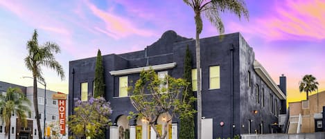 Façade de l’hébergement