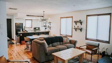 TV connectée, cheminée