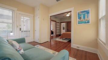 3 bedrooms, iron/ironing board, travel crib, WiFi