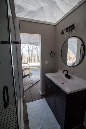 Black RiverFalls Glamping Dome 2