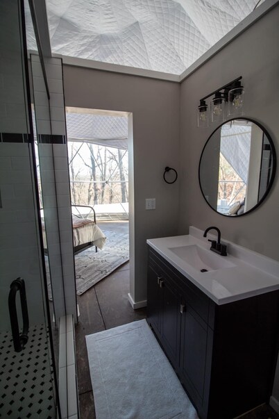 Black RiverFalls Glamping Dome 2