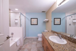 Hair dryer, towels