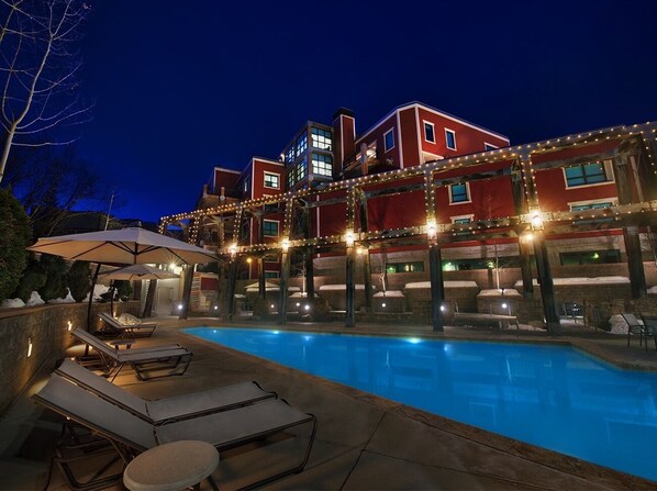 Piscine chauffée