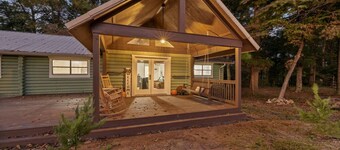 Horse Farm Experience in Genuine Log Cabin