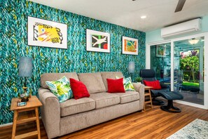 Condo, 1 Bedroom | Living room