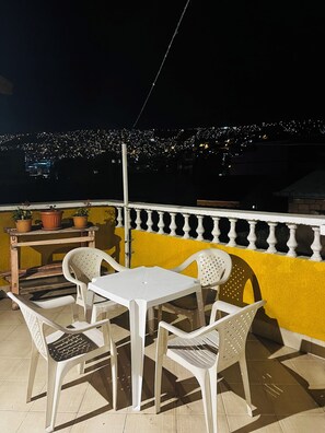 Terrasse sur le toit