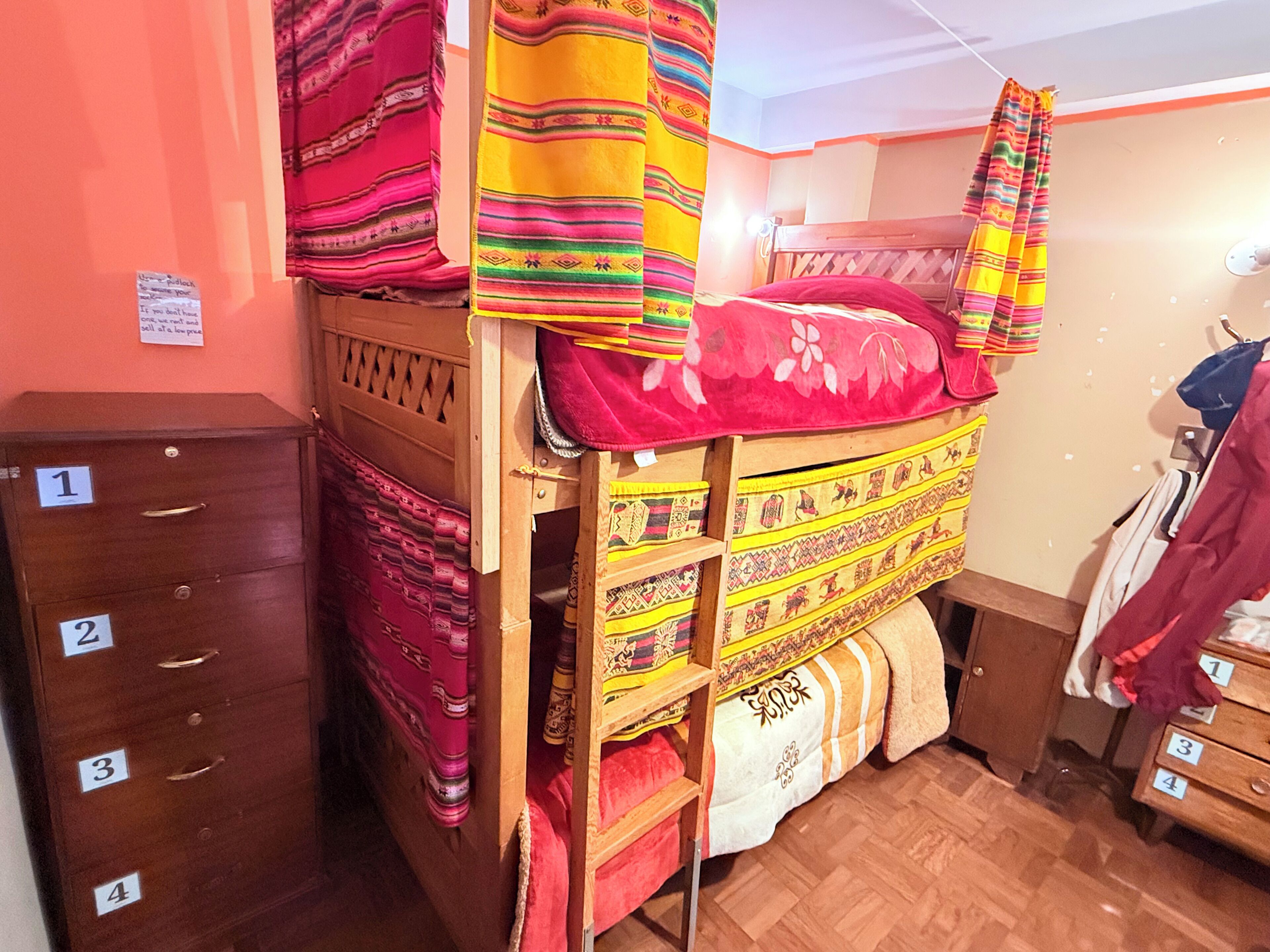 Panoramic Shared Dormitory | Down comforters, free minibar items, individually decorated