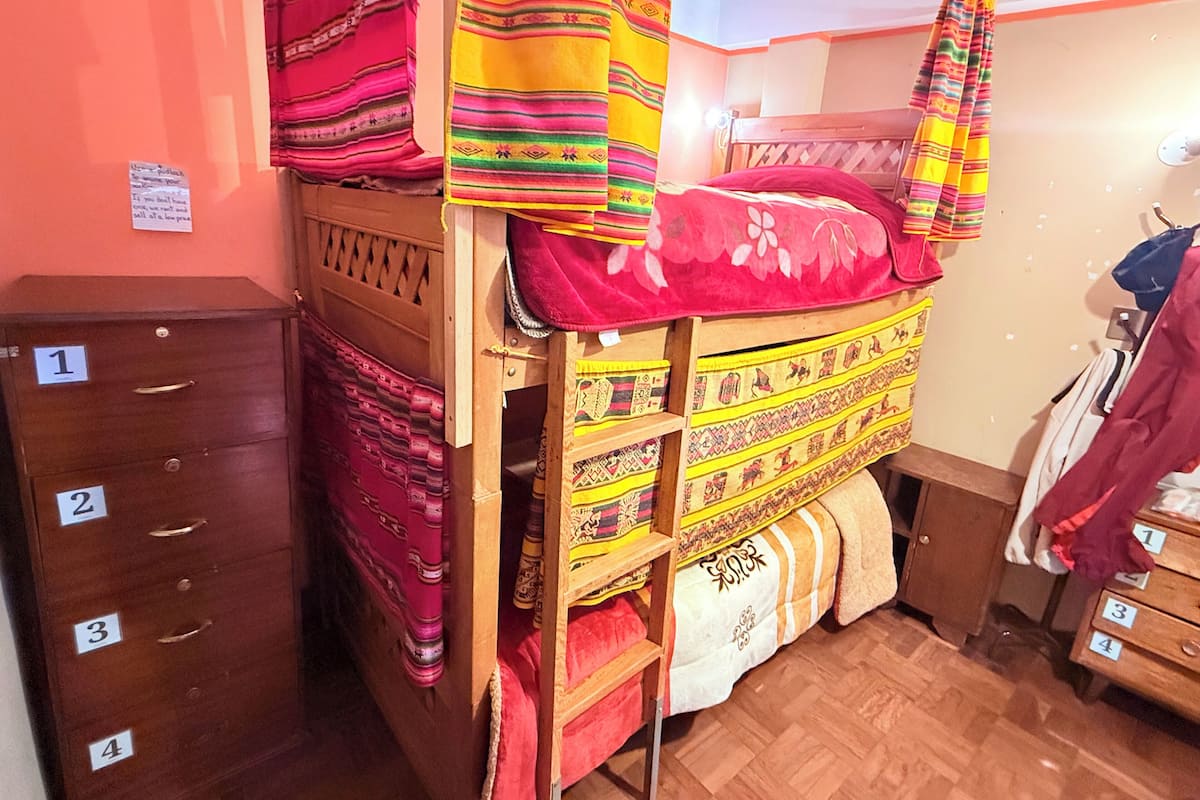 Panoramic Shared Dormitory | Down duvets, free minibar items, individually decorated
