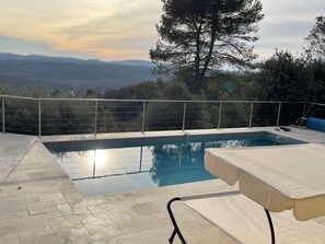 Outdoor pool - Villa horizon (Montauroux)