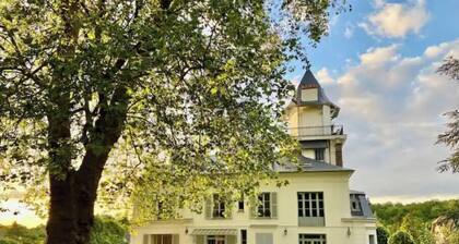 French Manor House in Fontainebleau Forest